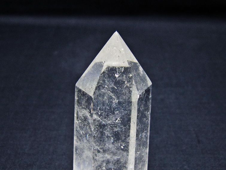 水晶 六角柱 ポイント 置物 一点物 142-11006