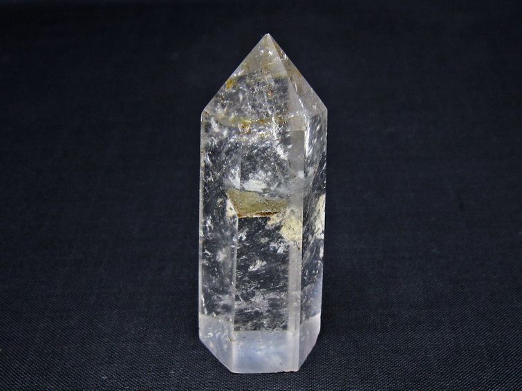 水晶 六角柱 ポイント 置物 一点物 142-11007