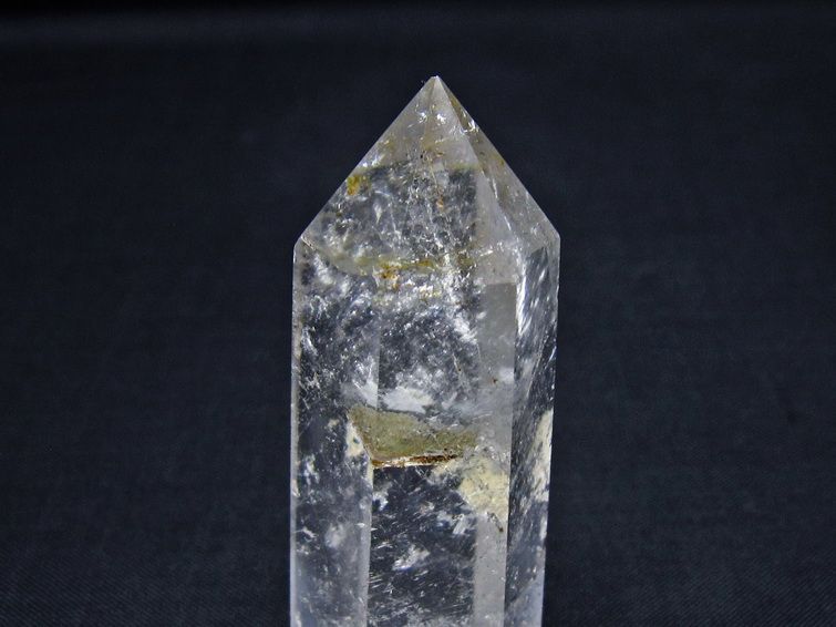 水晶 六角柱 ポイント 置物 一点物 142-11007