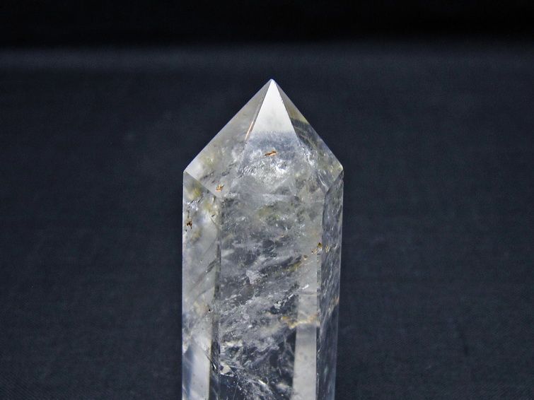 水晶 六角柱 ポイント 置物 一点物 142-11009