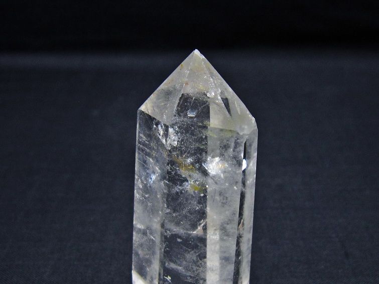 水晶 六角柱 ポイント 置物 一点物 142-11010