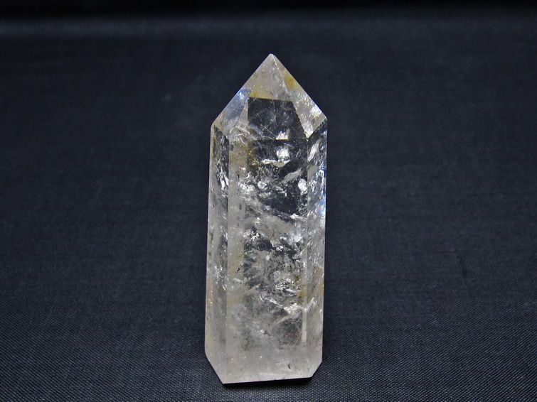 水晶 六角柱 ポイント 置物 一点物 142-11011