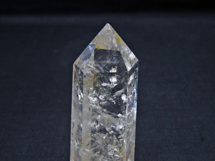 水晶 六角柱 ポイント 置物 一点物 142-11011