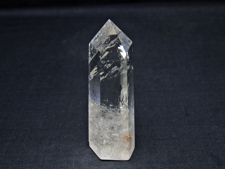 水晶 六角柱 ポイント 置物 一点物 142-11013