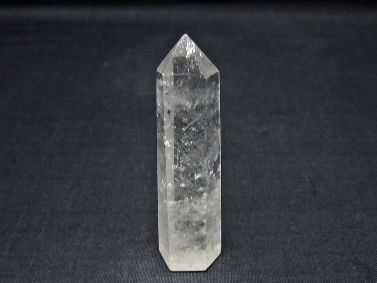 水晶 六角柱 ポイント 置物 一点物 142-11015