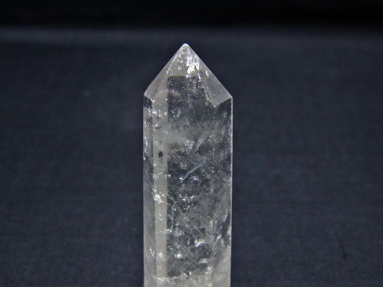 水晶 六角柱 ポイント 置物 一点物 142-11015