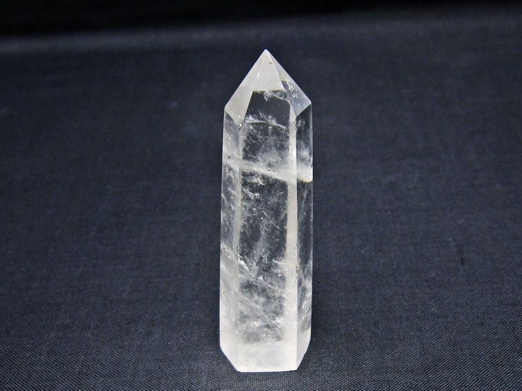 水晶 六角柱 ポイント 置物 一点物 142-11016