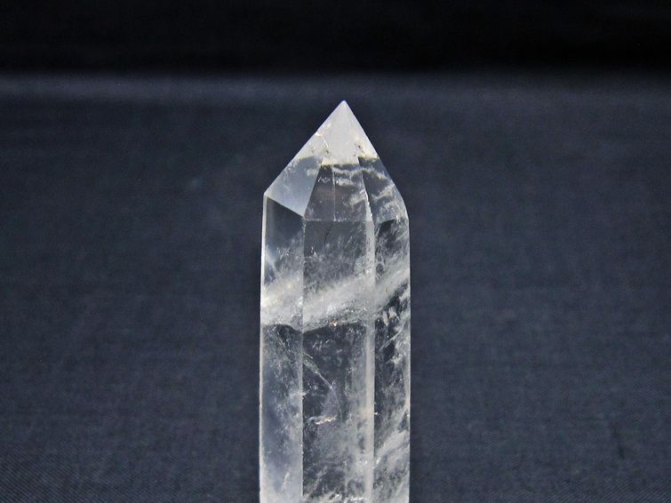 水晶 六角柱 ポイント 置物 一点物 142-11016
