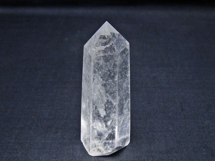 水晶 六角柱 ポイント 置物 一点物 142-11017