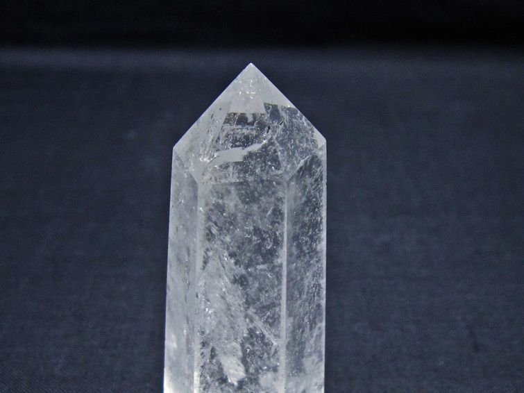水晶 六角柱 ポイント 置物 一点物 142-11017