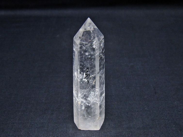 水晶 六角柱 ポイント 置物 一点物 142-11018