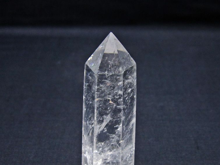 水晶 六角柱 ポイント 置物 一点物 142-11018