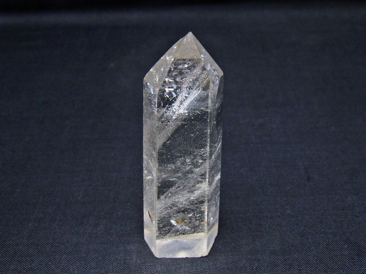 水晶 六角柱 ポイント 置物 一点物 142-11019