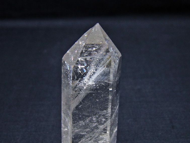 水晶 六角柱 ポイント 置物 一点物 142-11019