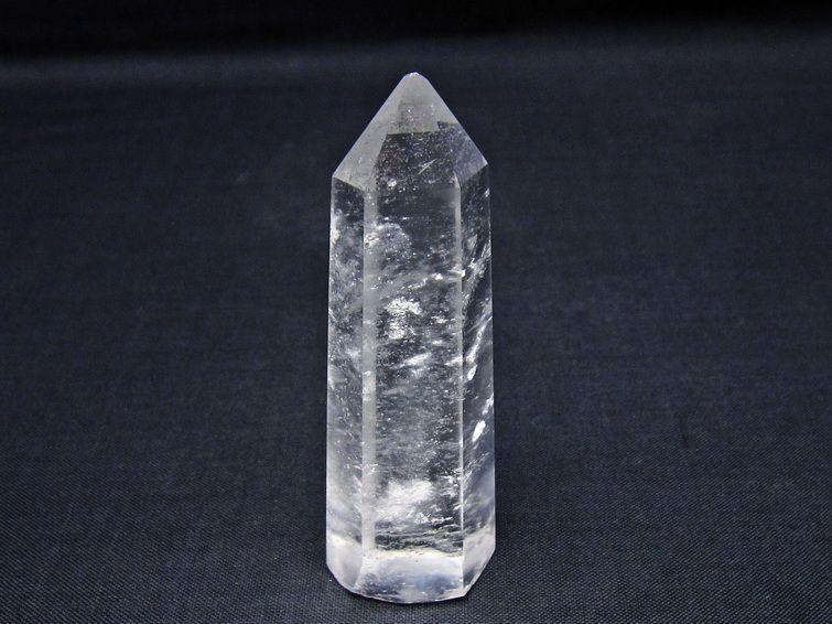 水晶 六角柱 ポイント 置物 一点物 142-11020