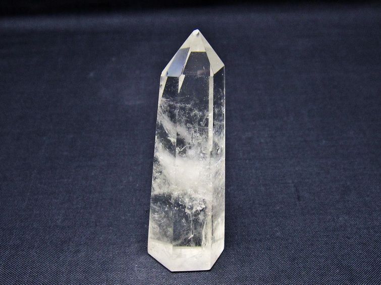 水晶 六角柱 ポイント 置物 一点物 142-11021