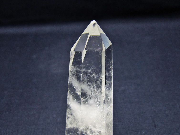 水晶 六角柱 ポイント 置物 一点物 142-11021