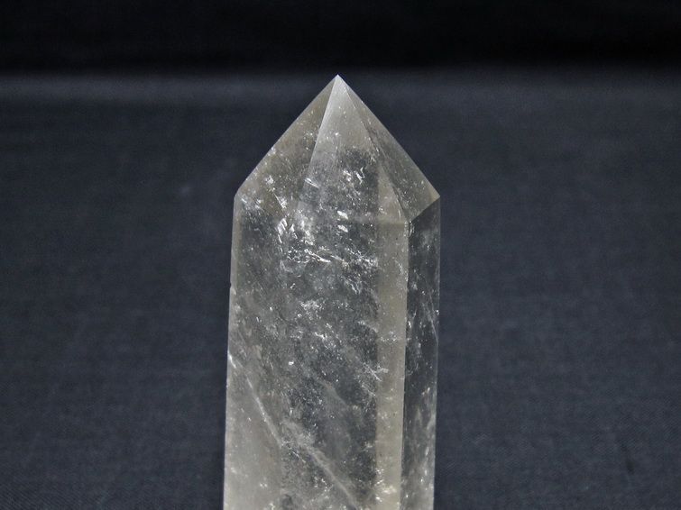 水晶 六角柱 ポイント 置物 一点物 142-11023