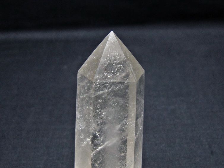 水晶 六角柱 ポイント 置物 一点物 142-11023