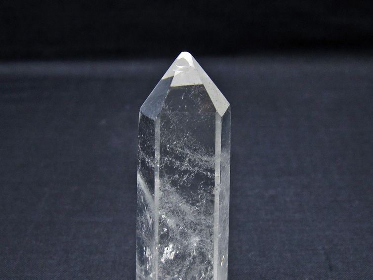 水晶 六角柱 ポイント 置物 一点物 142-11026