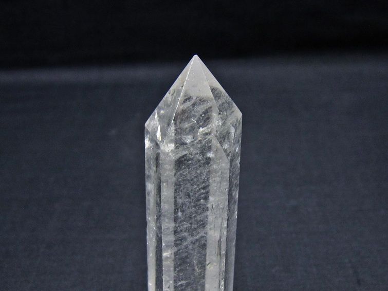 水晶 六角柱 ポイント 置物 一点物 142-11027