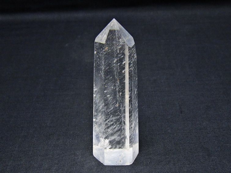 水晶 六角柱 ポイント 置物 一点物 142-11029