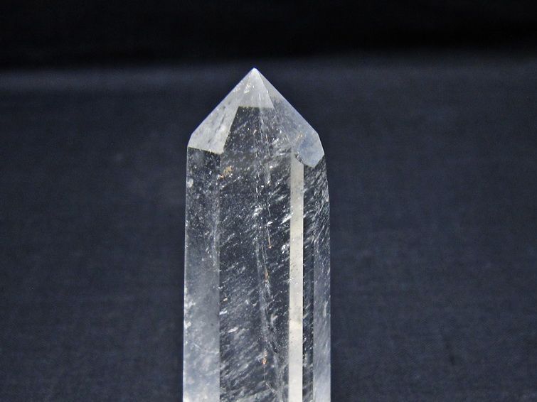 水晶 六角柱 ポイント 置物 一点物 142-11029