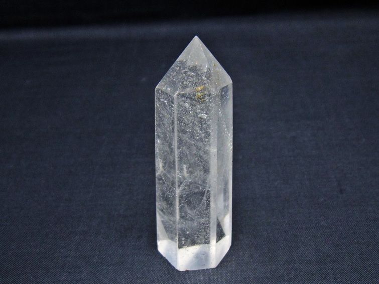 水晶 六角柱 ポイント 置物 一点物 142-11031