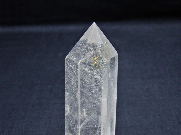 水晶 六角柱 ポイント 置物 一点物 142-11031