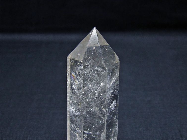水晶 六角柱 ポイント 置物 一点物 142-11034