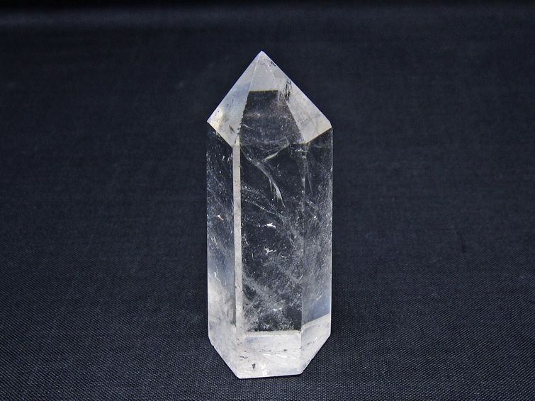 水晶 六角柱 ポイント 置物 一点物 142-11037