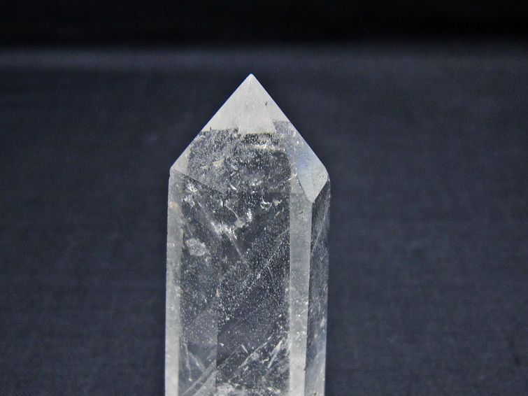 水晶 六角柱 ポイント 置物 一点物 142-11039