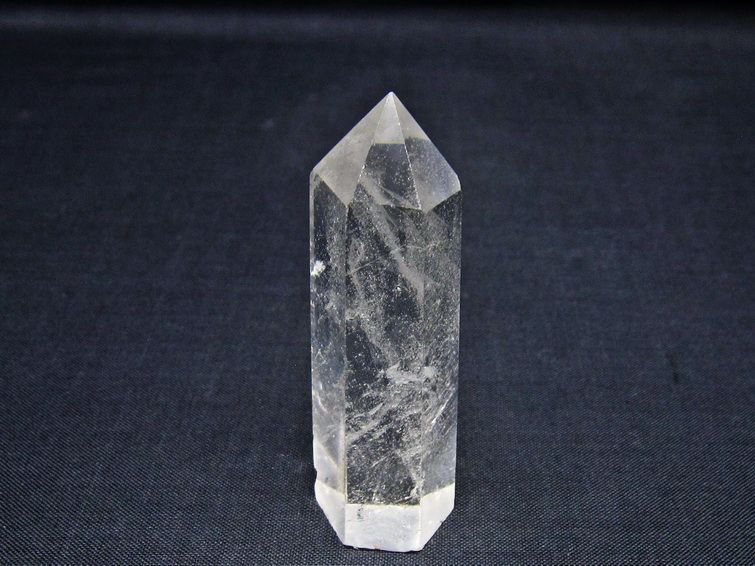 水晶 六角柱 ポイント 置物 一点物 142-11040