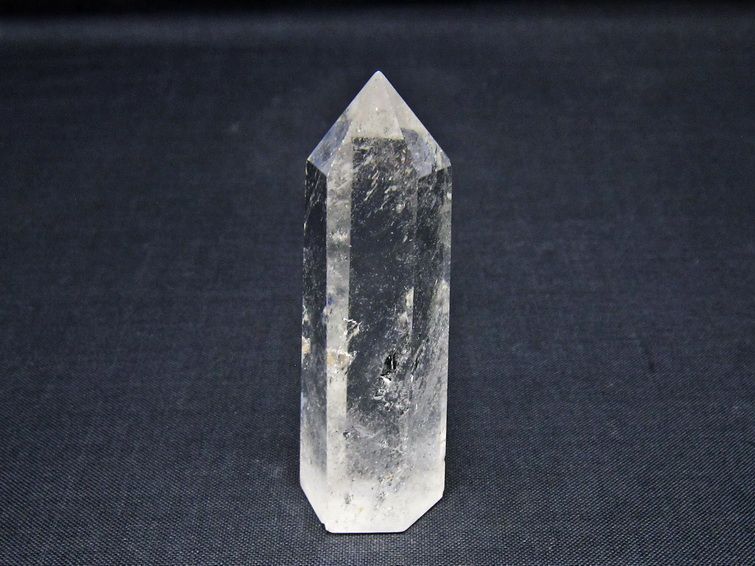 水晶 六角柱 ポイント 置物 一点物 142-11041