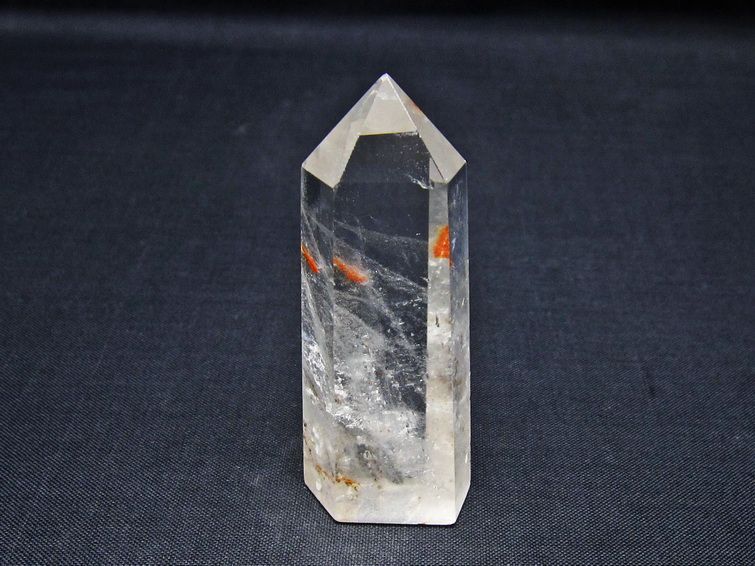 水晶 六角柱 ポイント 置物 一点物 142-11043