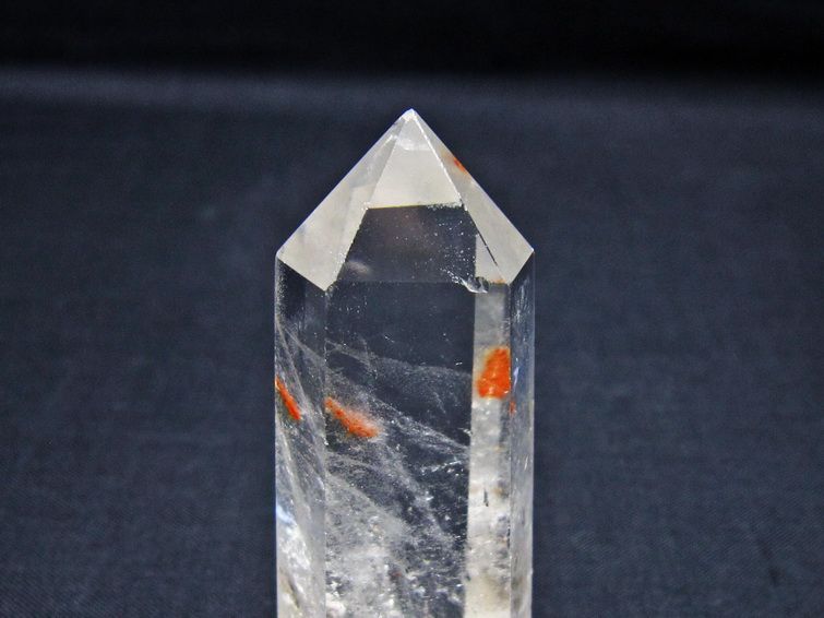 水晶 六角柱 ポイント 置物 一点物 142-11043
