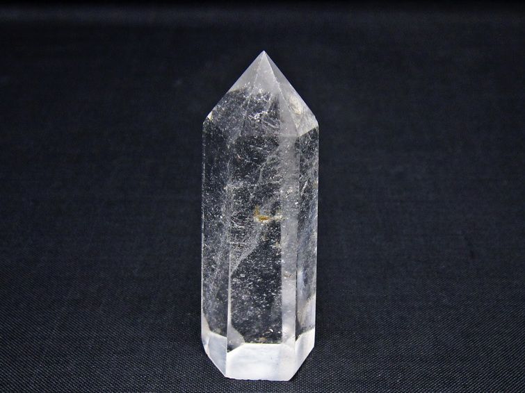 水晶 六角柱 ポイント 置物 一点物 142-11046