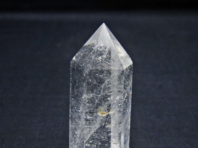 水晶 六角柱 ポイント 置物 一点物 142-11046