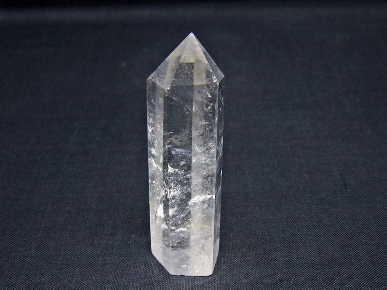 水晶 六角柱 ポイント 置物 一点物 142-11047