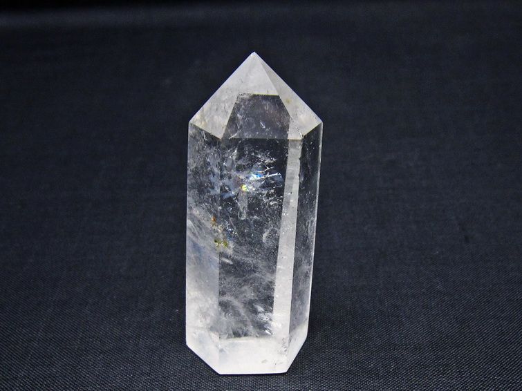 水晶 六角柱 ポイント 置物 一点物 142-11048