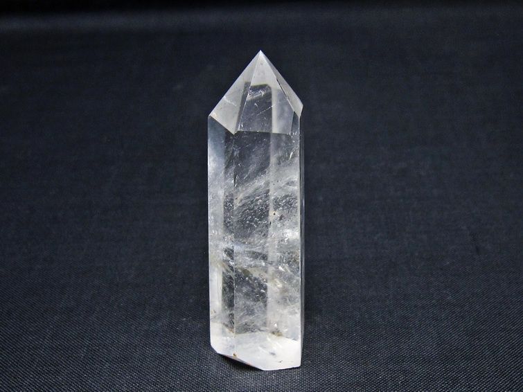 水晶 六角柱 ポイント 置物 一点物 142-11049