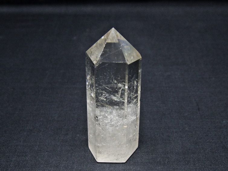 水晶 六角柱 ポイント 置物 一点物 142-11050