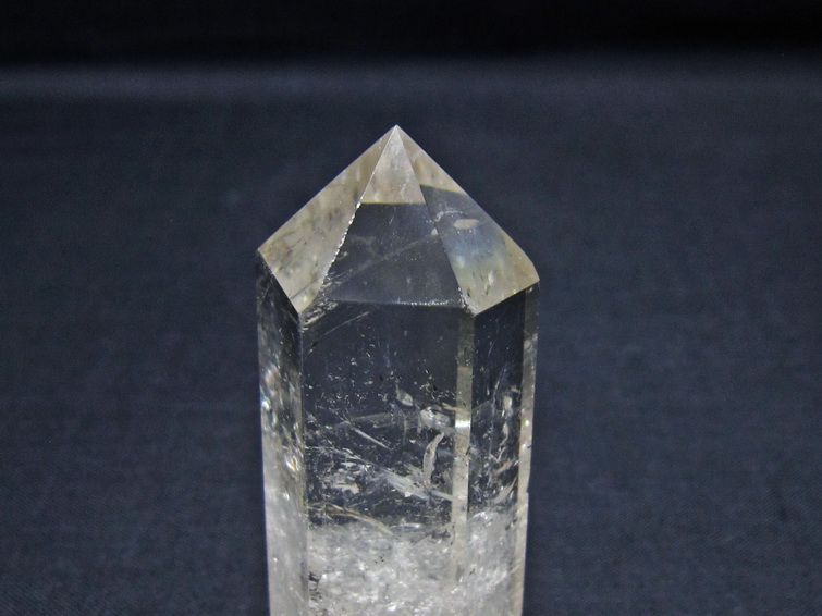 水晶 六角柱 ポイント 置物 一点物 142-11050