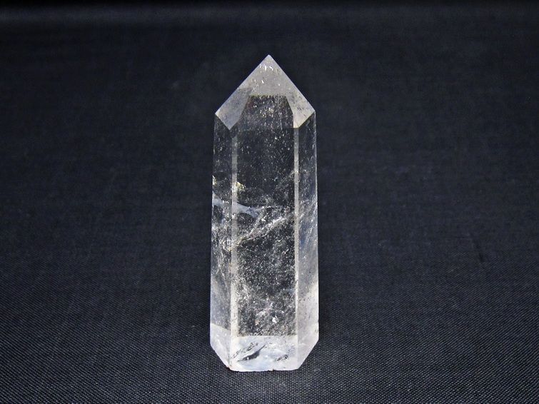 水晶 六角柱 ポイント 置物 一点物 142-11053