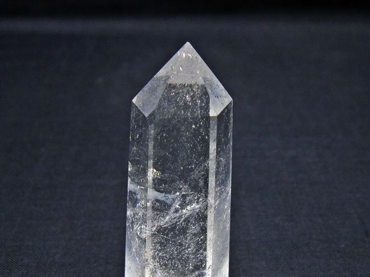 水晶 六角柱 ポイント 置物 一点物 142-11053