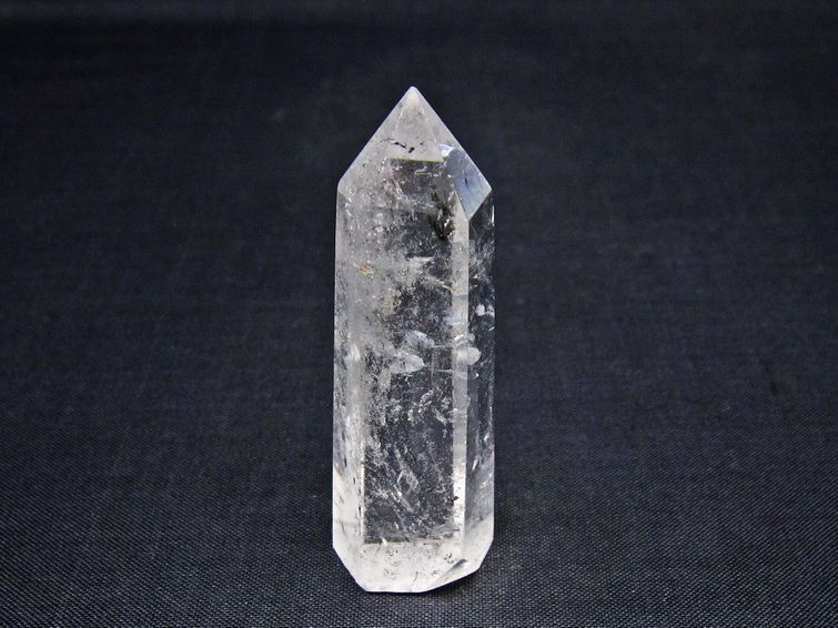 水晶 六角柱 ポイント 置物 一点物 142-11054