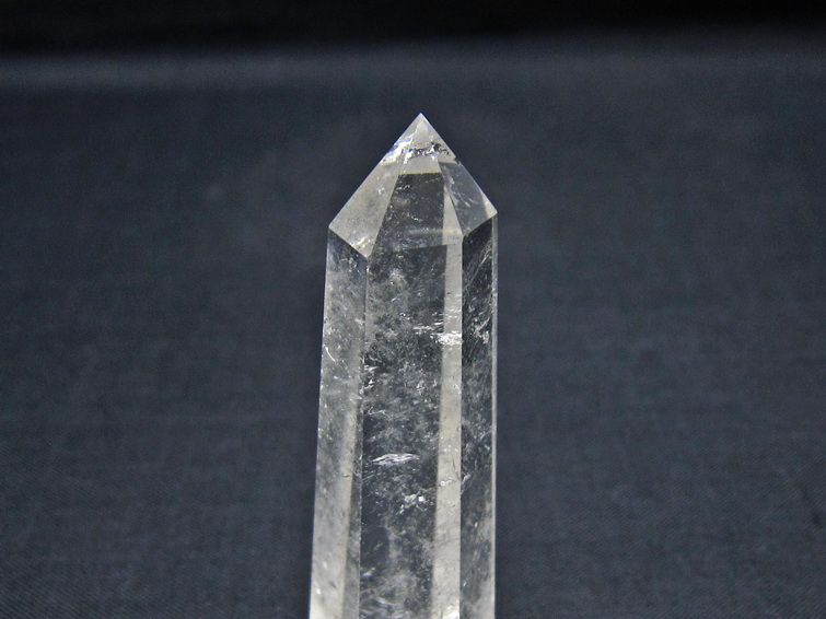 水晶 六角柱 ポイント 置物 一点物 142-11055
