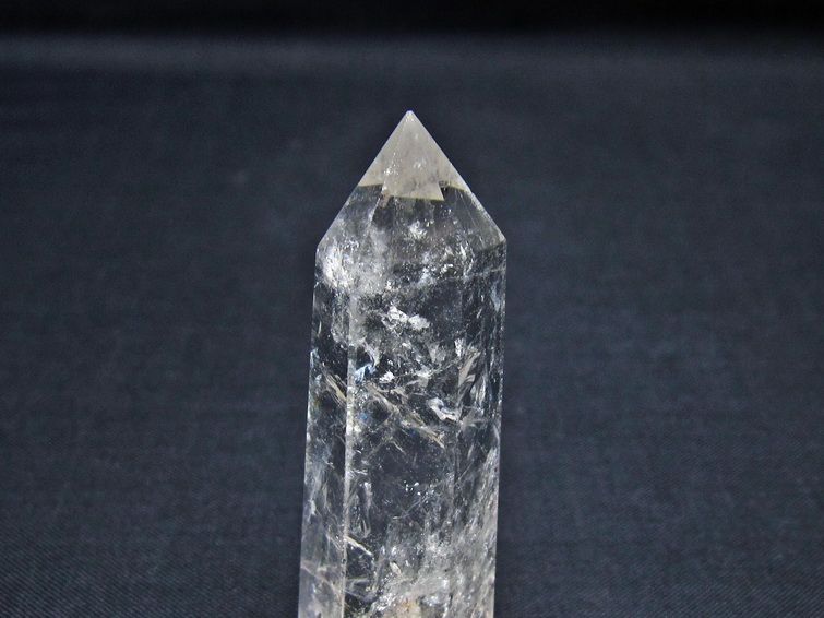 水晶 六角柱 ポイント 置物 一点物 142-11057