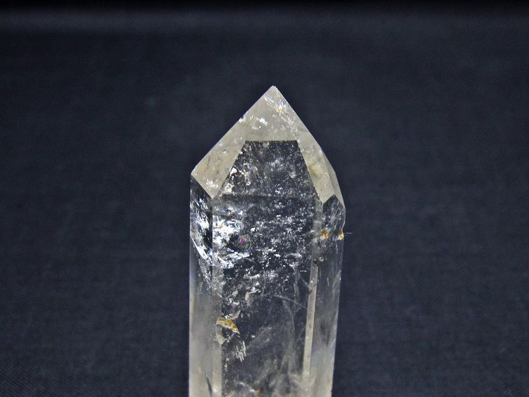 水晶 六角柱 ポイント 置物 一点物 142-11058