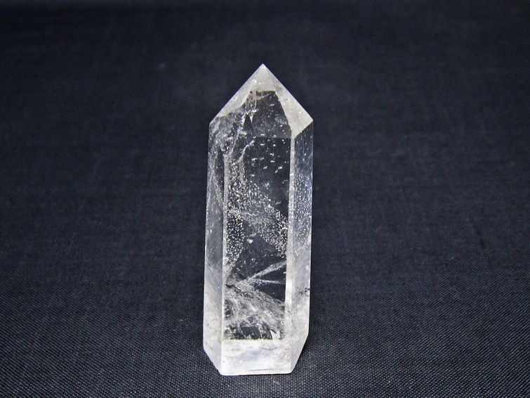水晶 六角柱 ポイント 置物 一点物 142-11060